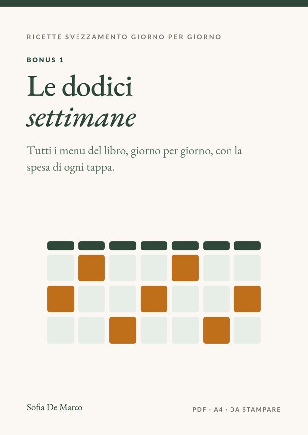 Copertina di &laquo;Le dodici settimane da appendere&raquo;